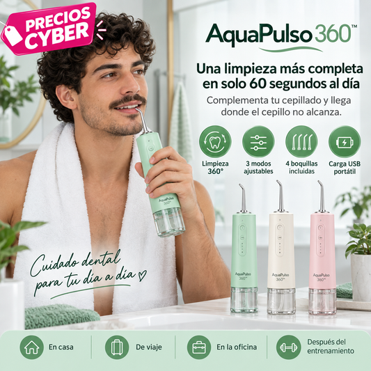 AquaPulso 360 Limpieza profesional en 60 segundos desde tu casa